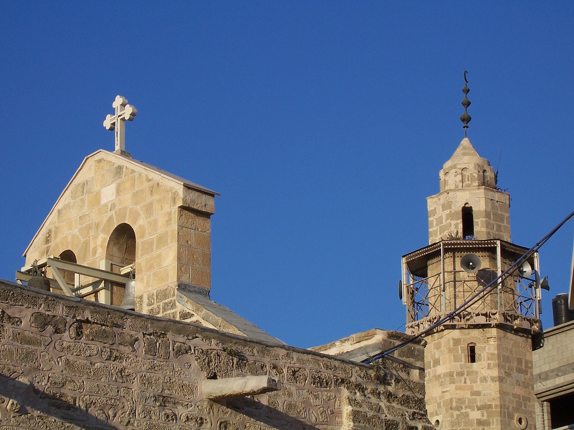 Vernichtung der St. Porphyrios Kirche in Gaza