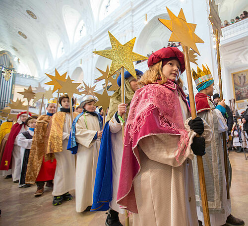 Sternsinger und Weihrauch: Heilige Drei Könige